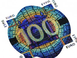 Hologramme weisen eine hohe Fälschungssicherheit auf und sind z.B. in Banknoten integriert.